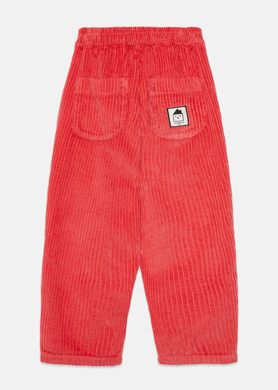 Weekend House Kids Whk red corduroy pants Red aw26