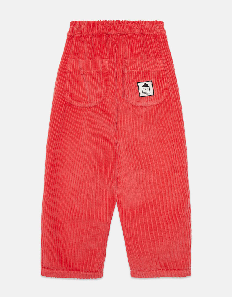 Weekend House Kids Whk red corduroy pants Red aw26