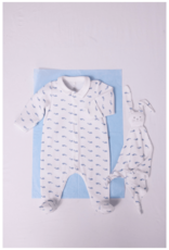 Petit Bateau Dors Bien A0Gab Marshmallow/Riviera aw26