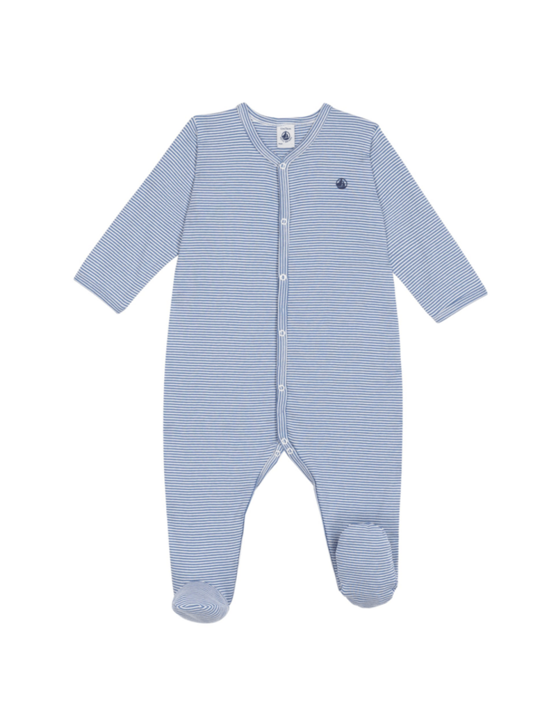 Petit Bateau Dors Bien Y A0Ggv Riviera/Marshmallow aw26