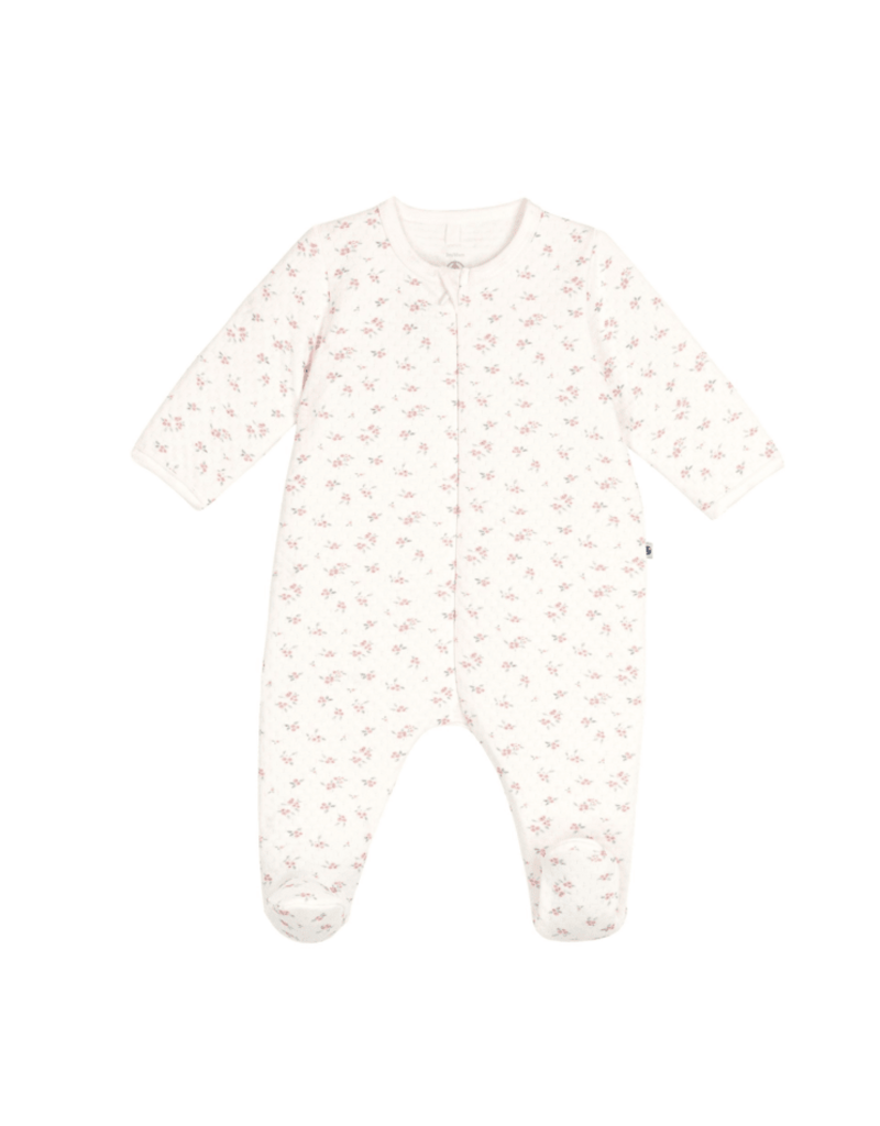 Petit Bateau Dors Bien Zippe A0G9O Marshmallow/Rose aw26