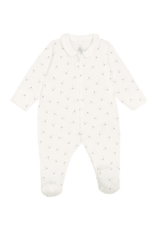 Petit Bateau Dors Bien Zippe A0Gaf Marshmallow/Multico aw26