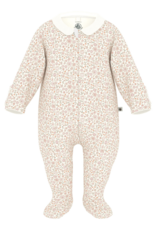 Petit Bateau Dors Bien Zippe A0Goe Marshmallow/Multico aw26