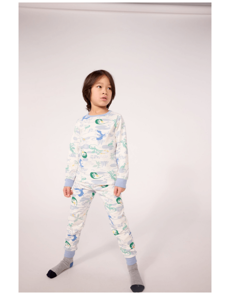 Petit Bateau Pyjama A0Gd6 Marshmallow/Multico aw26