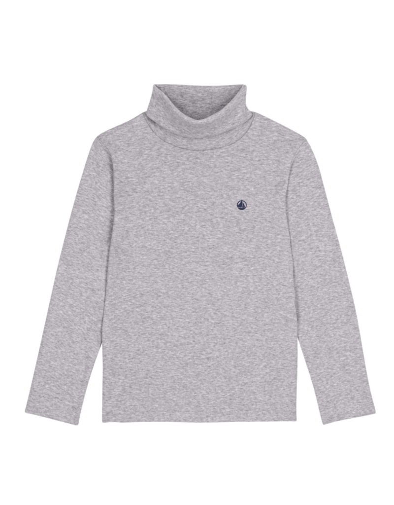 Petit Bateau Sous Pull A0Ef6 Fumee Chine aw26