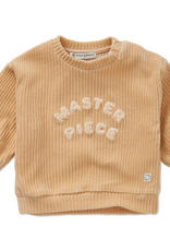 Sproet & Sprout Baby sweatshirt rib sand Sand aw26