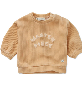 Sproet & Sprout Baby sweatshirt rib sand Sand aw26