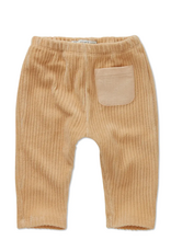 Sproet & Sprout Baby velvet rib pants sand Sand aw26