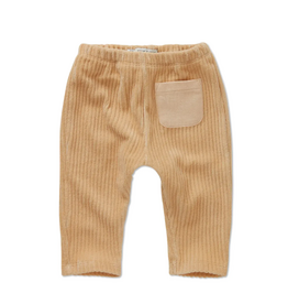 Sproet & Sprout Baby velvet rib pants sand Sand aw26
