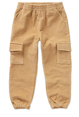 Sproet & Sprout Corduroy woven cargopants  Sand aw26