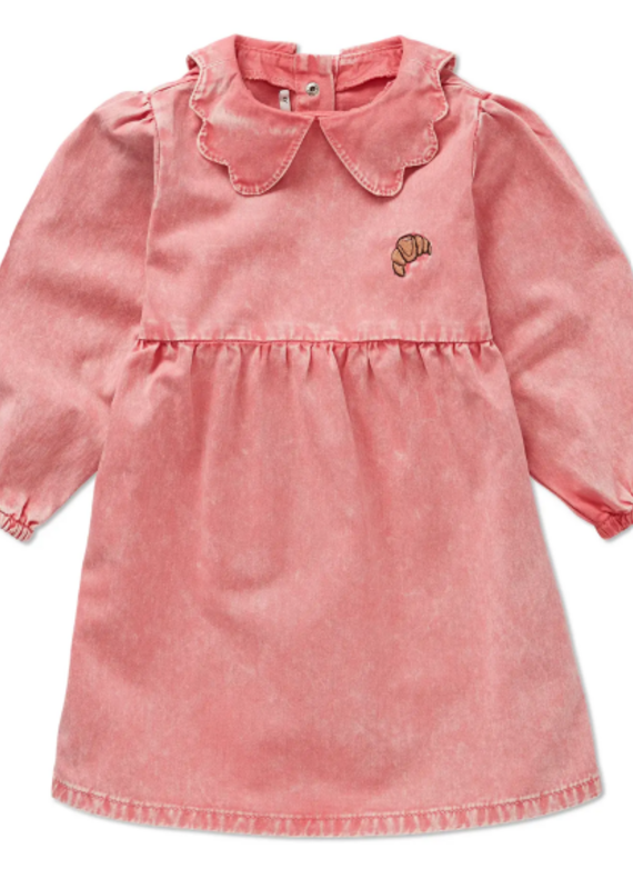 Sproet & Sprout Denim dress pink Bloom aw26