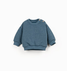 Play Up Fleece Sweater P6188 Cyanotype Aw26