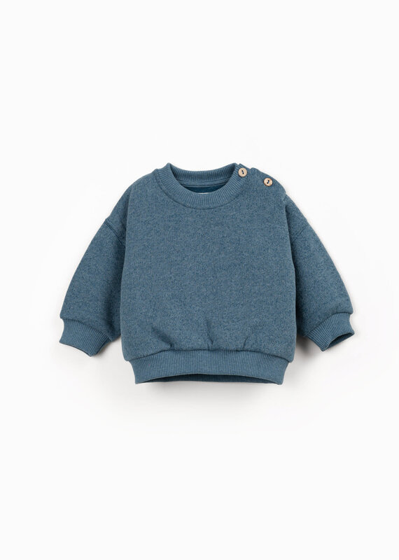 Play Up Fleece Sweater P6188 Cyanotype Aw26