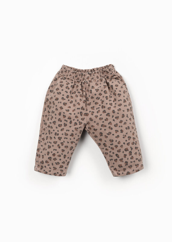 Play Up Printed Twill Trousers E834B Drawing Aw26