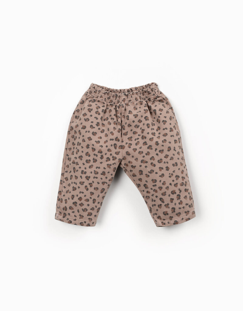 Play Up Printed Twill Trousers E834B Drawing Aw26