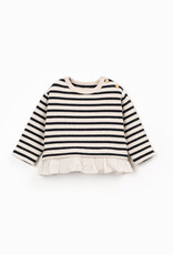 Play Up Striped Jersey Sweater R375B Cocoon Aw26
