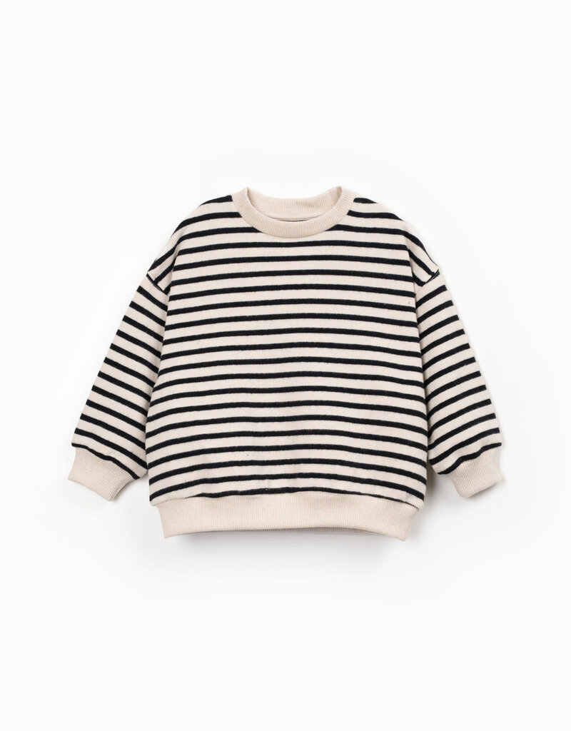 Play Up Striped Jersey Sweater R375B Cocoon Aw26