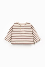Play Up Striped Jersey Sweater R373B Drawing Aw26