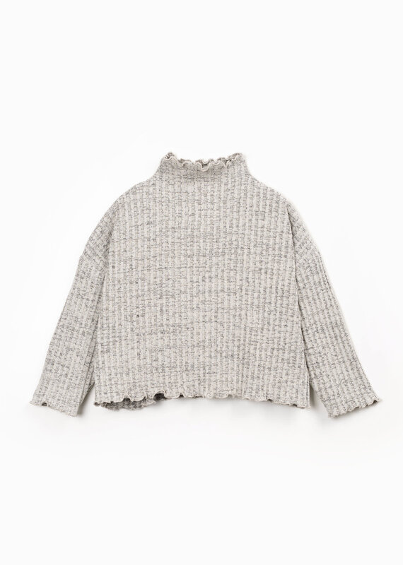 Play Up Rib Sweater M066 Cat Aw26
