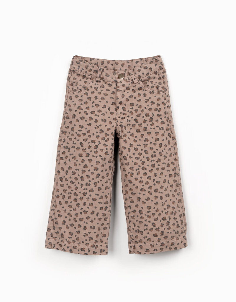 Play Up Printed Twill Trousers E834B Drawing Aw26
