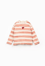 Play Up Printed Rib Ls T-Shirt E799N Sketches Aw26