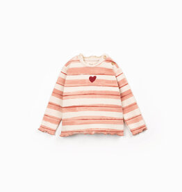 Play Up Printed Rib Ls T-Shirt E799N Sketches Aw26