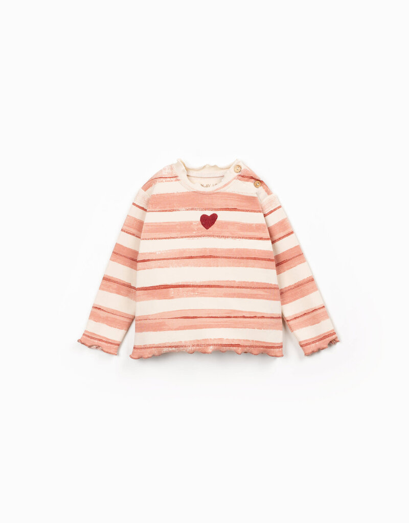 Play Up Printed Rib Ls T-Shirt E799N Sketches Aw26