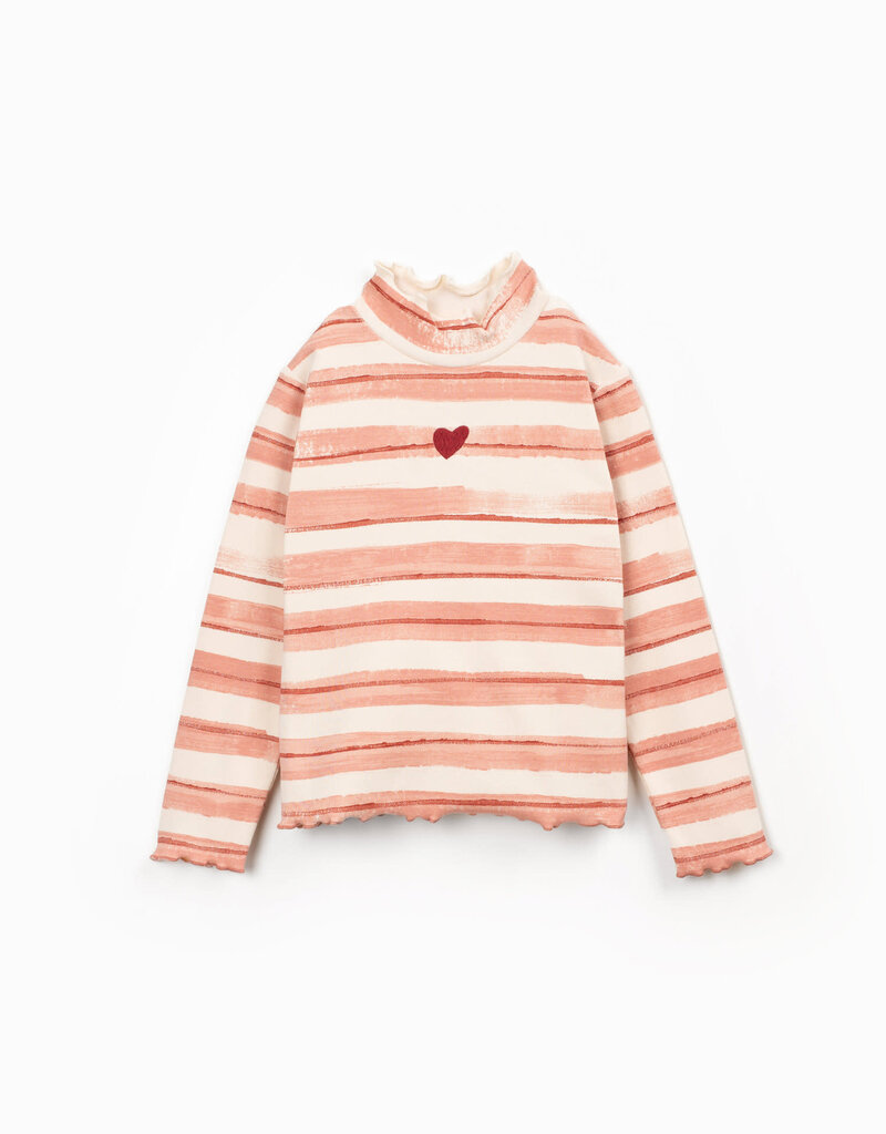 Play Up Printed Rib Ls T-Shirt E799N Sketches Aw26