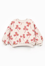 Play Up Printed Fleece Sweater E812N Sketches Aw26