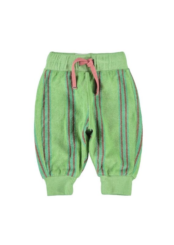 Piupiuchick Jogging Pants | Sand W/ Double Stripes aw26