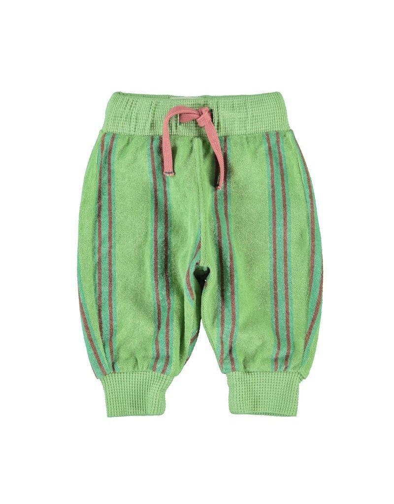 Piupiuchick Jogging Pants | Sand W/ Double Stripes aw26