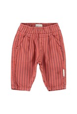 Piupiuchick Trousers | Bordeaux W/ Black Stripes aw26