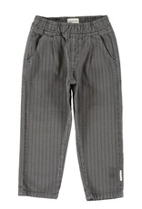 Piupiuchick Trousers | Grey W/ Black Stripes aw26