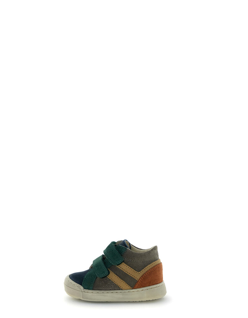 Naturino Falcotto Carist Vl Suede/Suede Wax Spazz Mud-Navy-Copper aw26