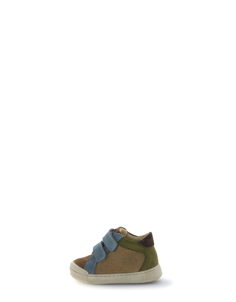 Naturino Falcotto Patiula 2 Vl Suede Denim/Suede Spazz. Sand-Light Brown- aw26
