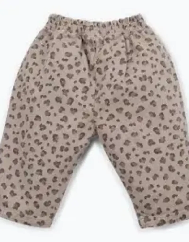 Play Up Printed Twill Trousers E834B Drawing Aw26