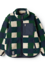 Liewood Nolan Pile Jacket Mega Check / Bright garden