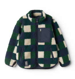 Liewood Nolan Pile Jacket Mega Check / Bright garden