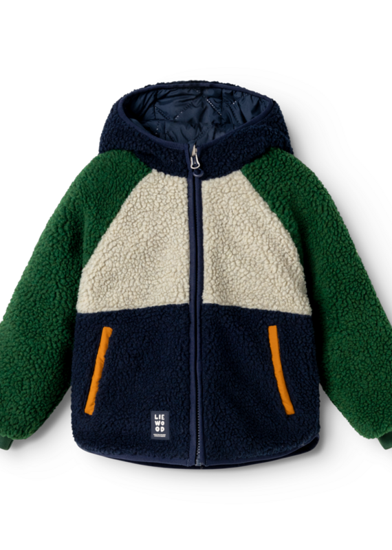 Liewood Jackson Reversible Jacket Garden green multi mix