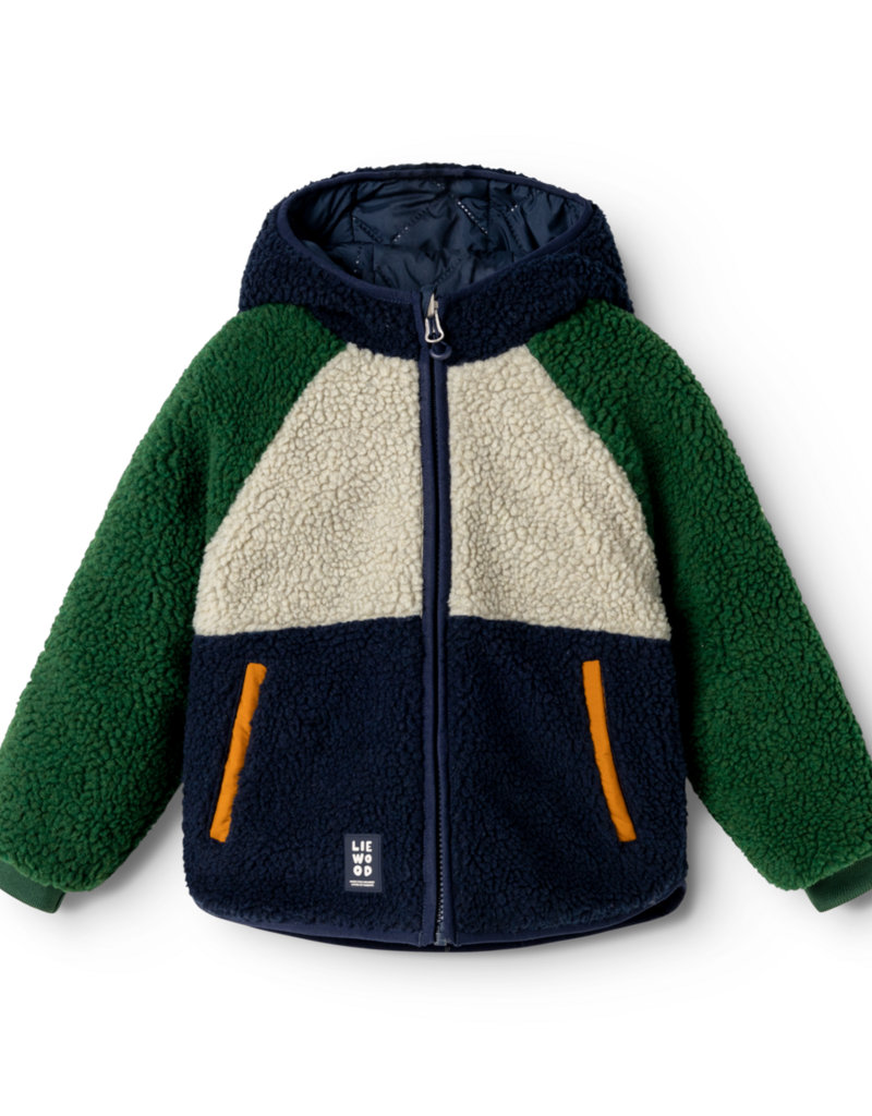 Liewood Jackson Reversible Jacket Garden green multi mix