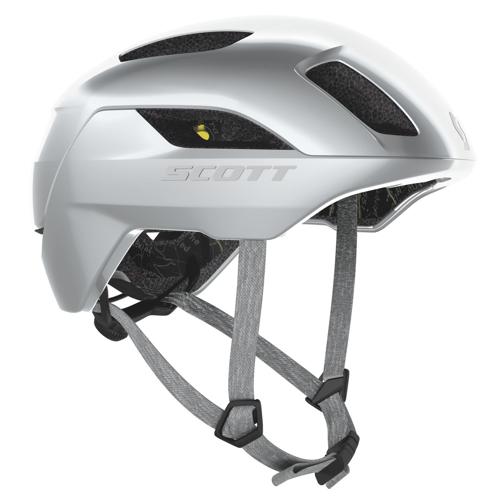 Casque Scott La Mokka Plus Vogue Silver/Reflective Grey Medium - 288591