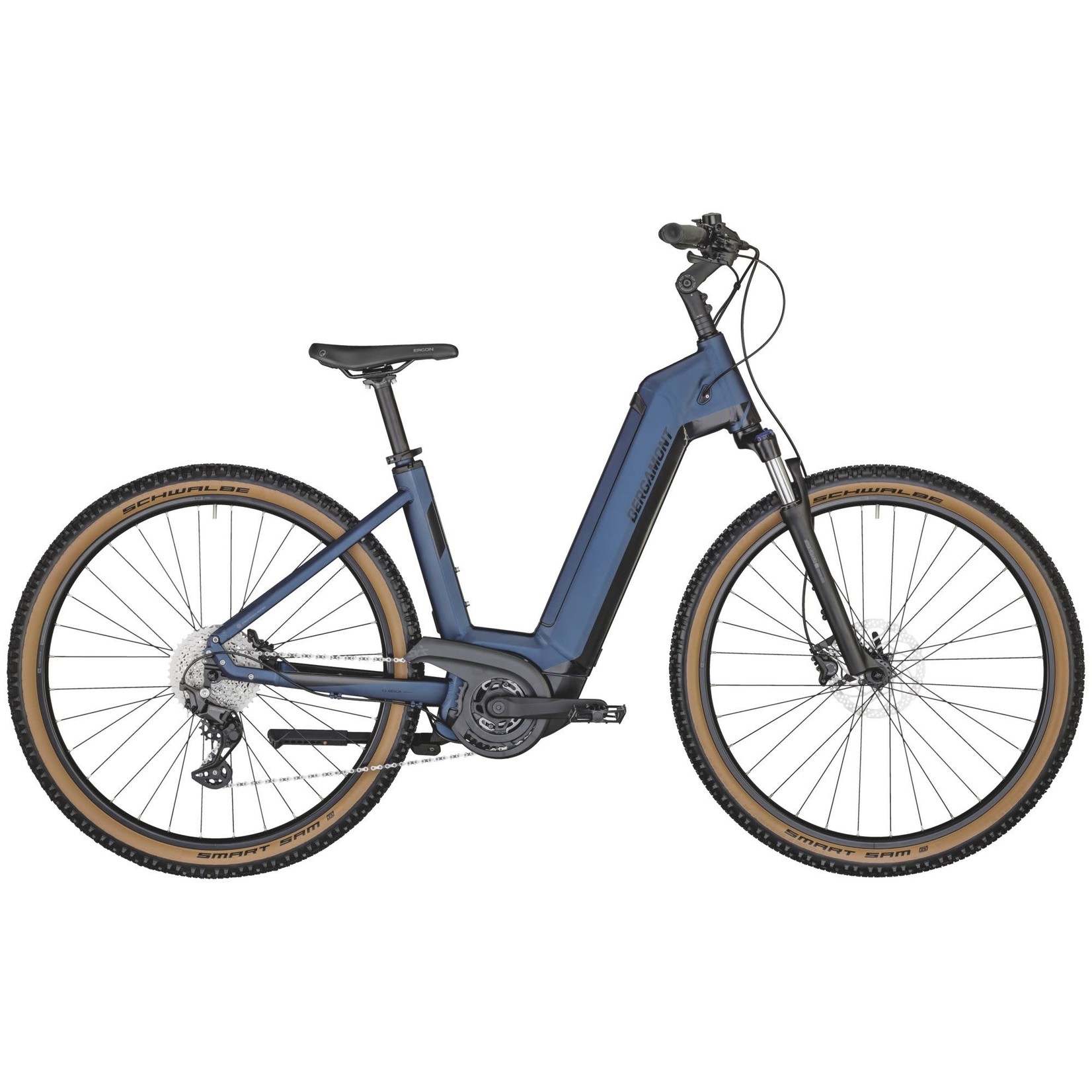 Bike Bergamont E Horizon SUV Cross 52Cm Bleu Boutique Cycleo