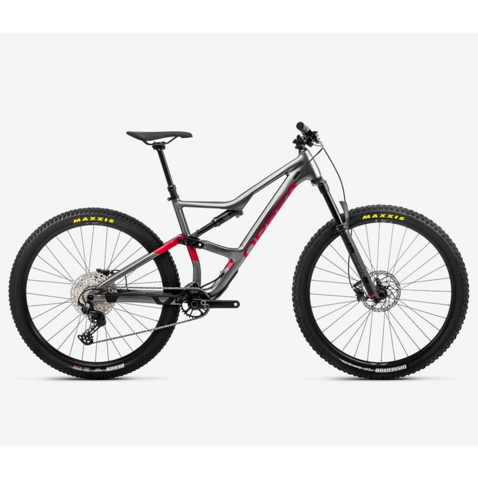 Bike Orbea Occam H30 Small Glitter Anthracite/Metallic Red - N254