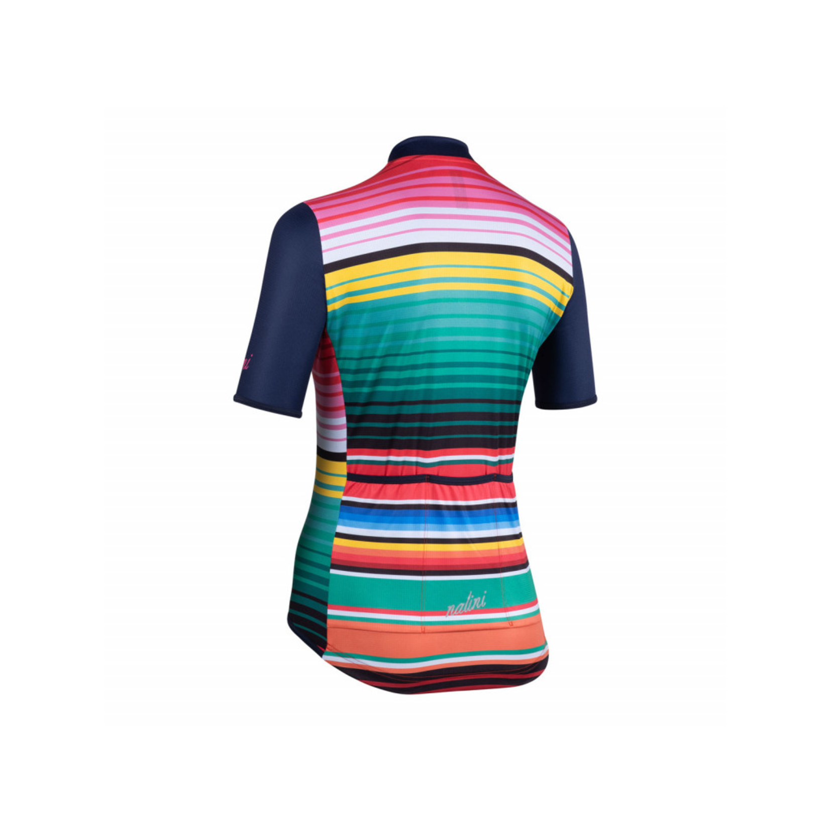 Maillot à Manches Courtes Femme Nalini New Turin 2006 W Jersey Striped Multicolor Large