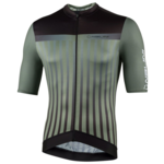 Maillot à Manches Courtes Nalini New Respect Jersey Black/Olive Green XL