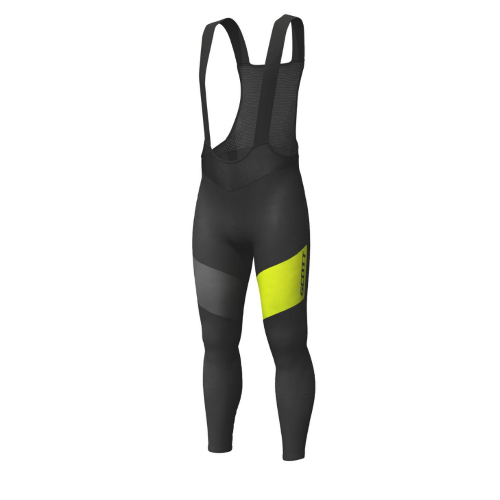 Cuissard Long Scott RC Warm +++ Black/Sulphur Yellow Large - 271571