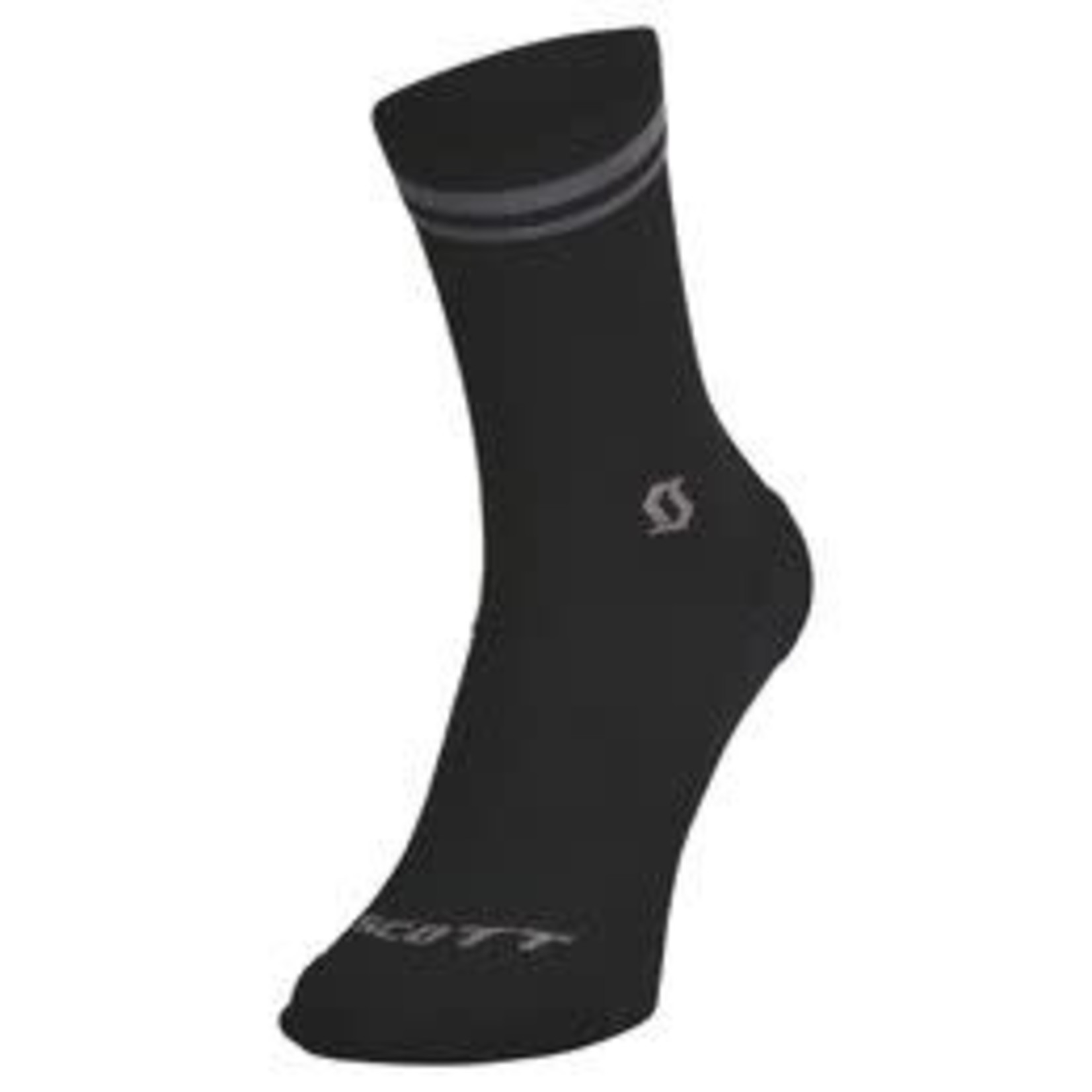 Chaussettes Scott Merino Crew Black/Dark Grey Small (36-38) - 409478