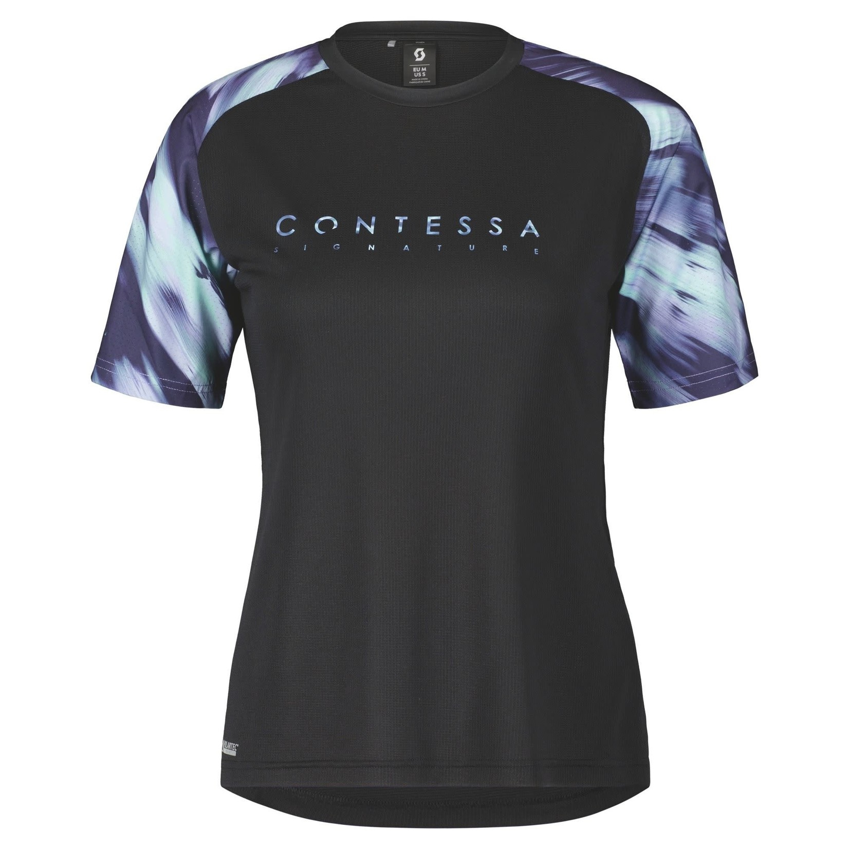 T-shirt Scott W's Trail Contessa Signature Black Small - 403108