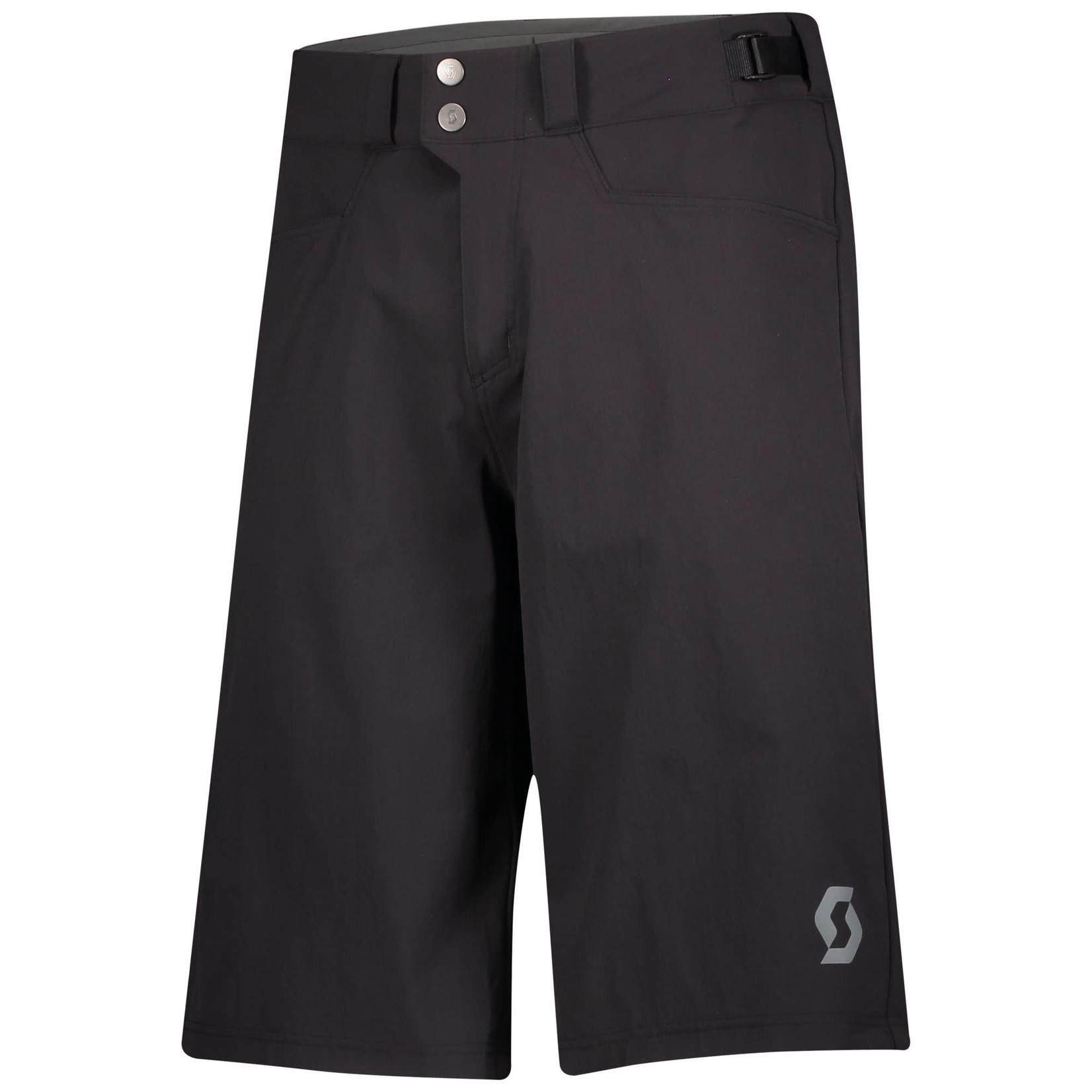 Short Scott Homme avec Chamois Trail Flow Black XS - 280347