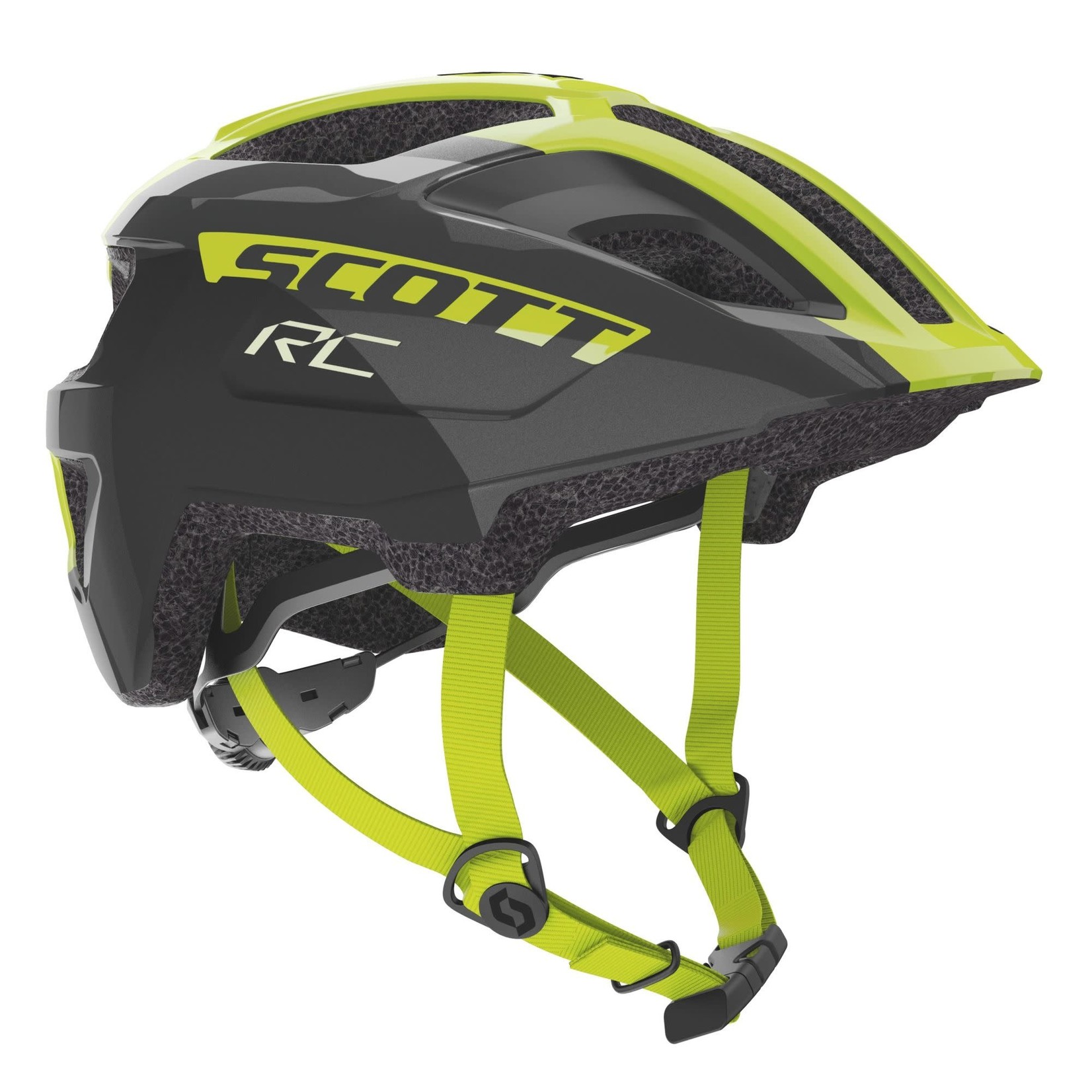 Casque Scott Spunto Junior Black/Radium Yellow RC One Size 50-56 - 275232